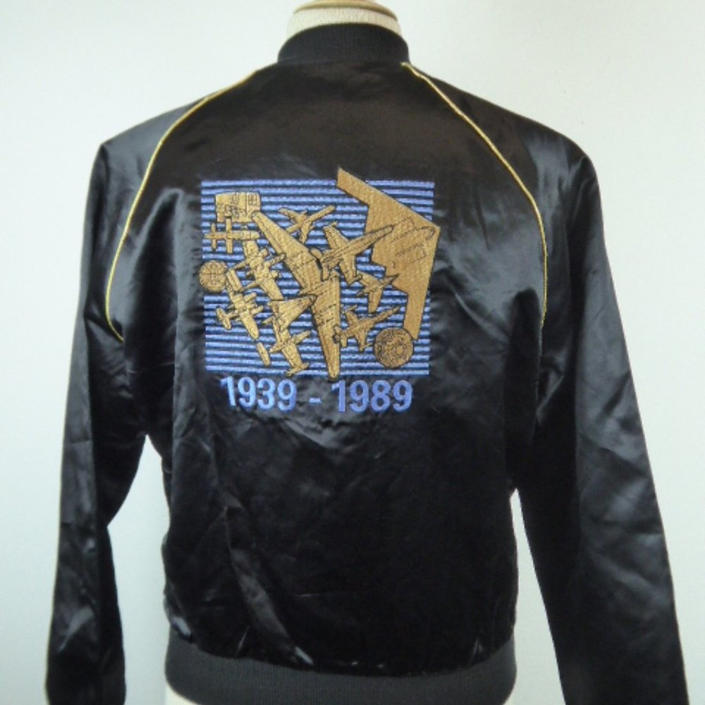 Northrop 50th anniversary aircraft bomber jacket